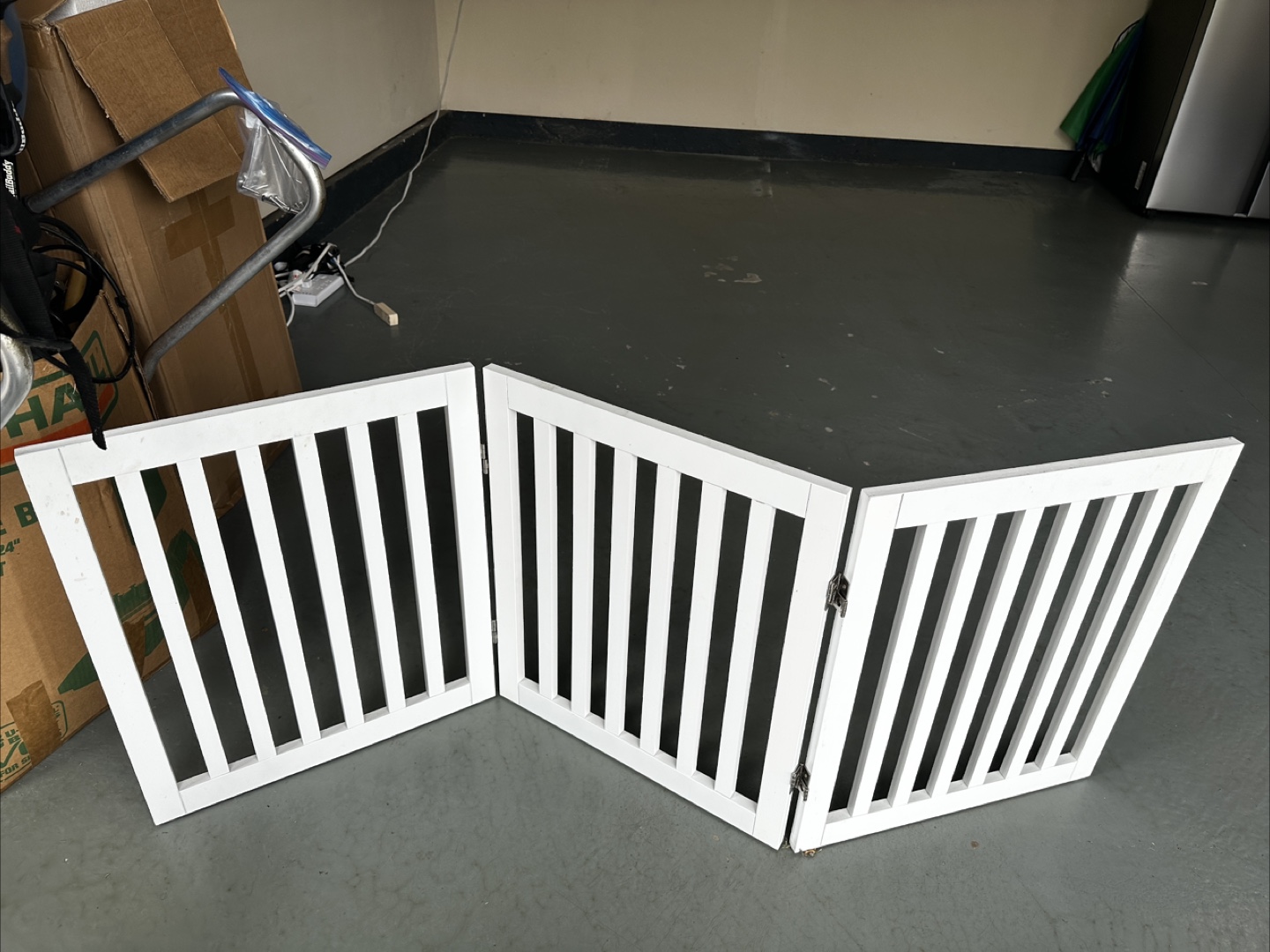 Folding Wooden Pet Gate