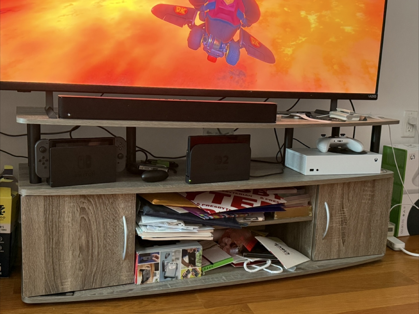 TV Stand with Storage - photo 3