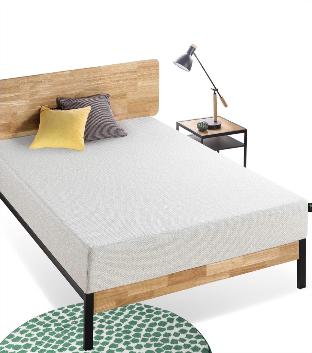 Full Size Memory Foam Mattress with Bedframe