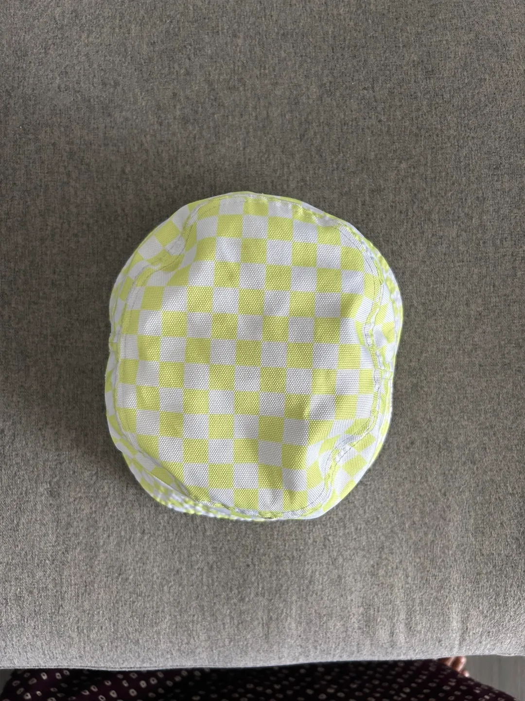 Vans Bucket Hat - Checkerboard Green & White image indicator(2)