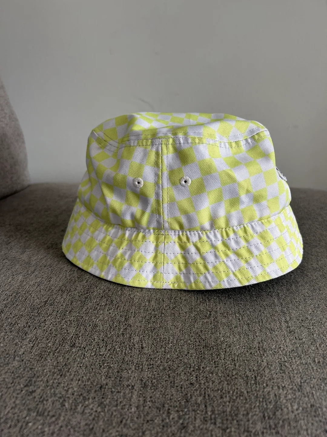 Vans Bucket Hat - Checkerboard Green & White image indicator(5)