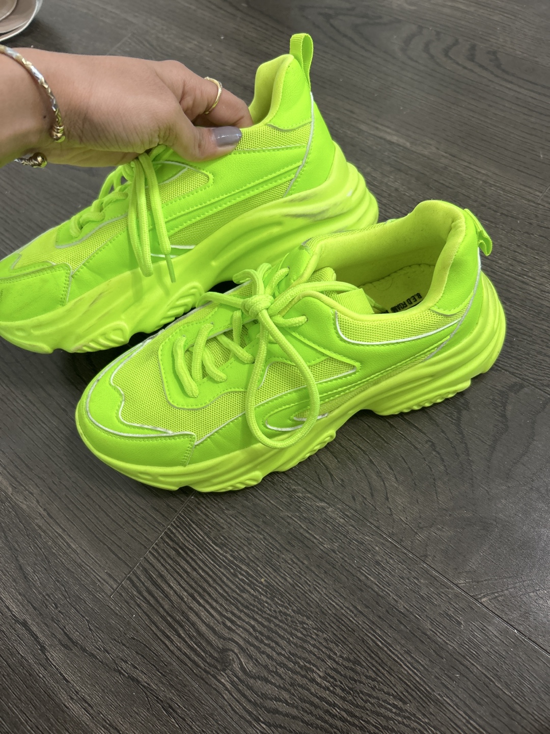 Call It Spring Neon Green Sneakers - photo 4