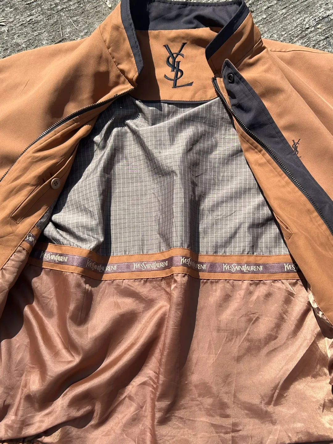 Saint Laurent Brown Jacket image indicator(6)