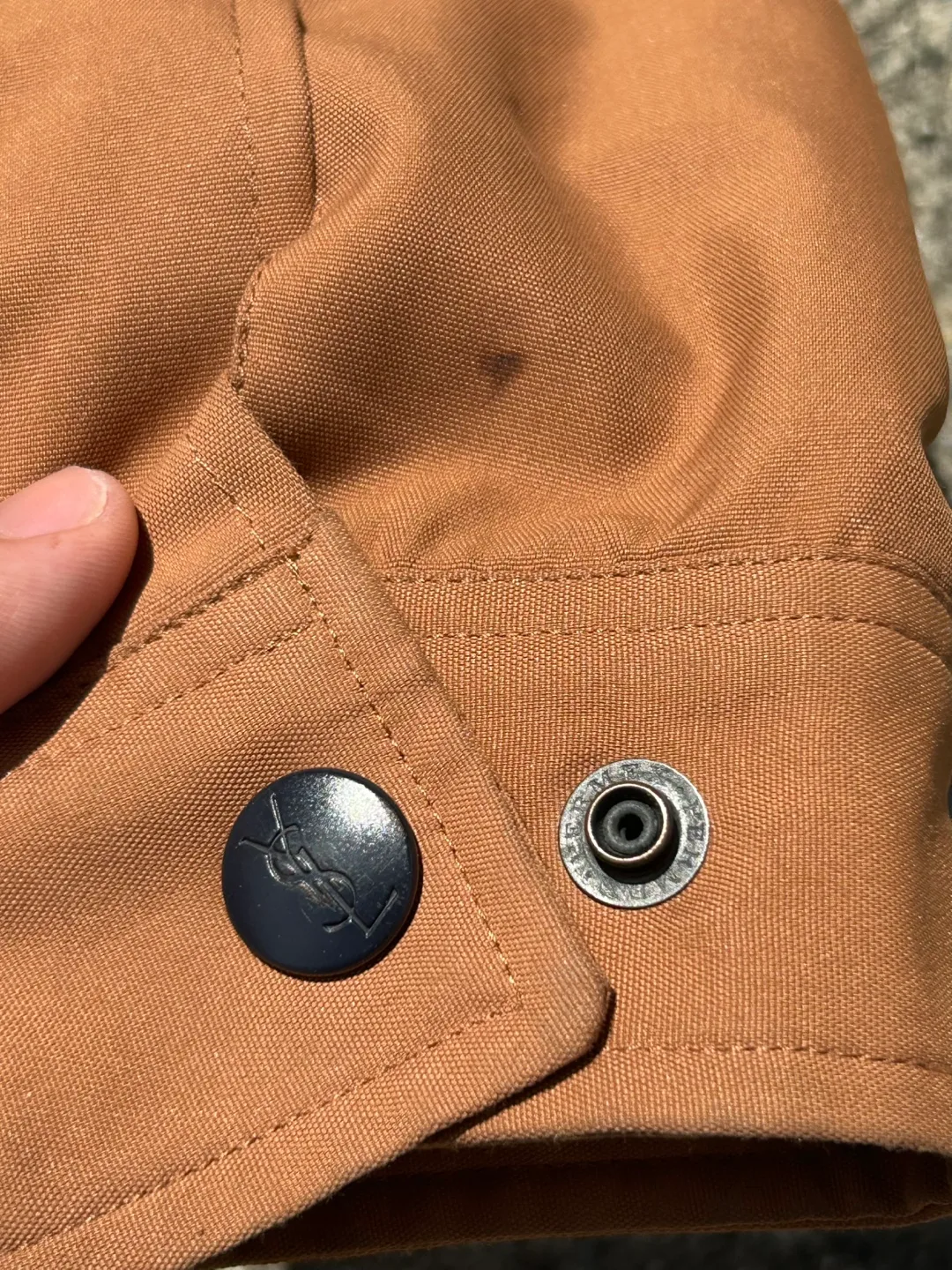 Saint Laurent Brown Jacket image indicator(2)