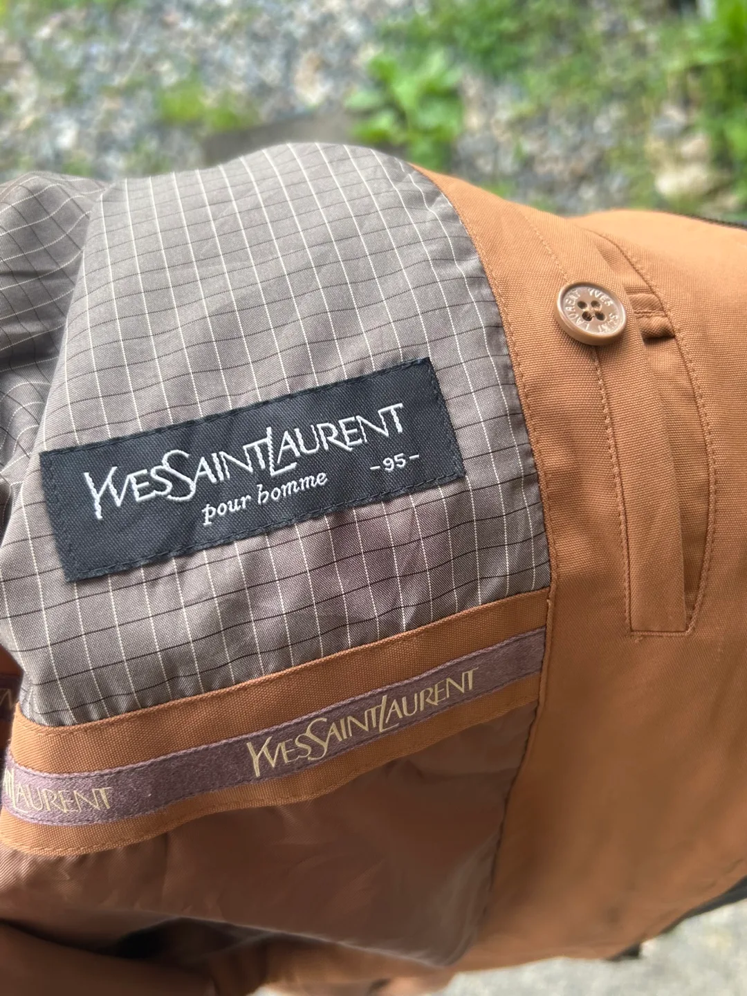 Saint Laurent Brown Jacket image indicator(10)