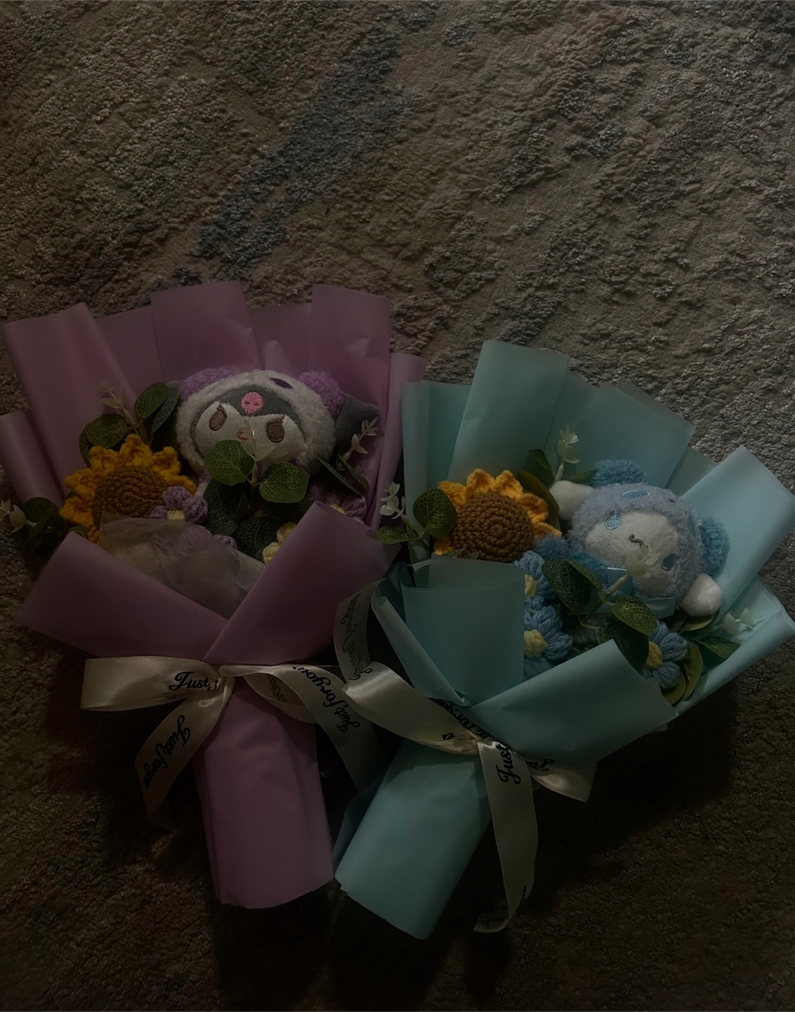 Kuromi & cinnamonroll bouquet sanrio