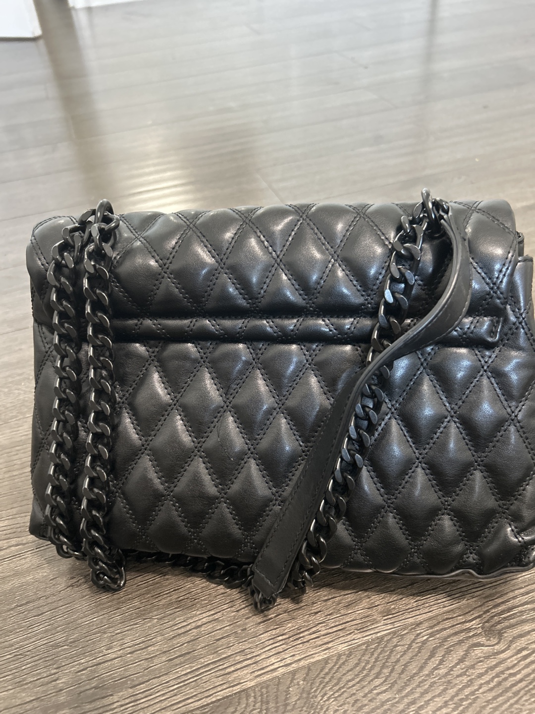Kurt Geiger London Black Quilted Chain Bag - photo 3