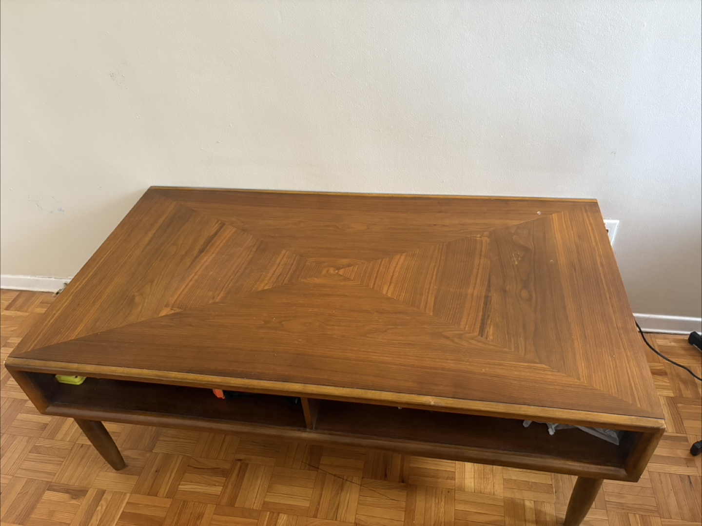 Vintage Wood Coffee Table