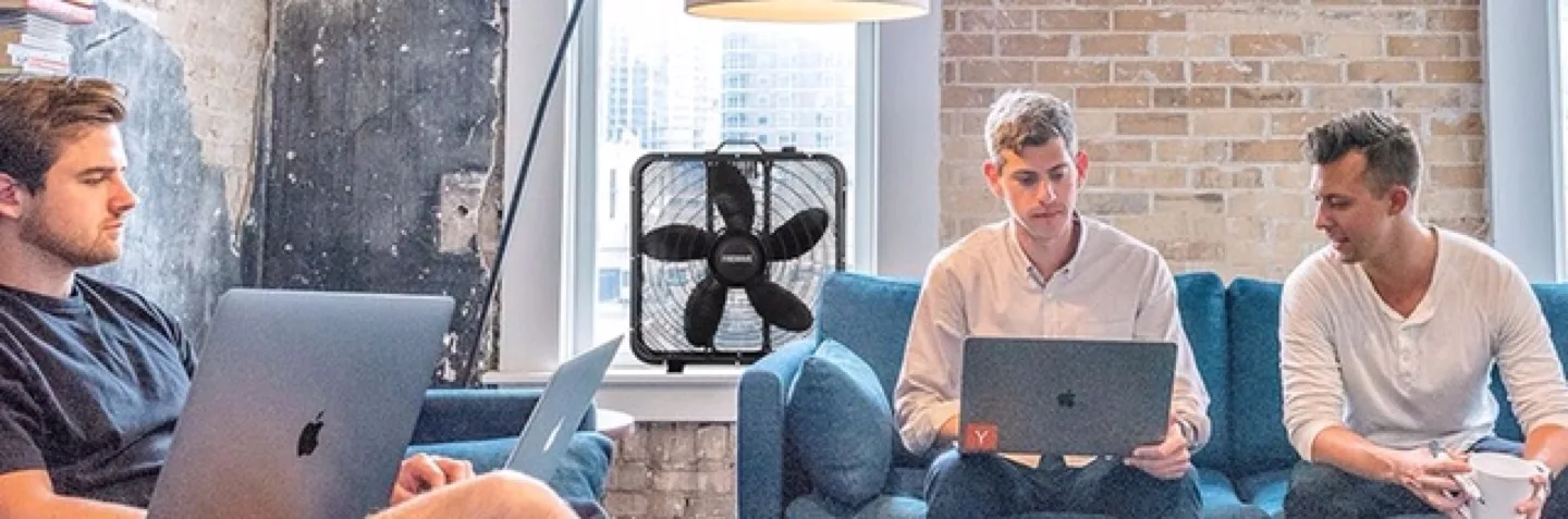 New Firewave 20" Black Box Fan Metal Frame thumbnail
