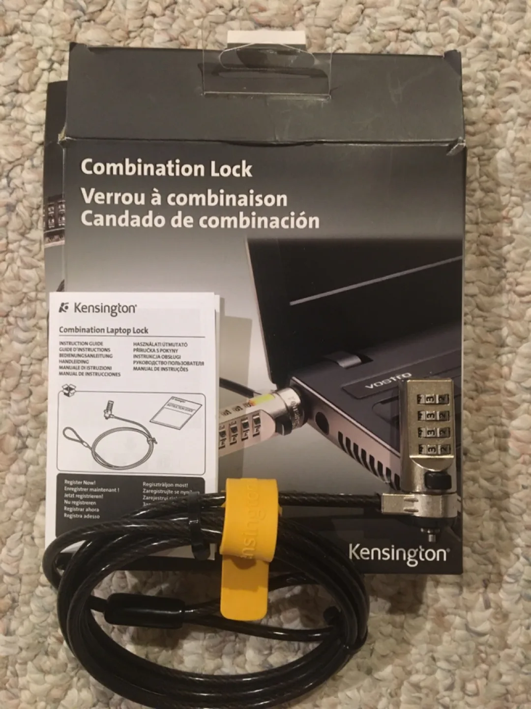 Kensington Combination Laptop Lock - New in Box! thumbnail
