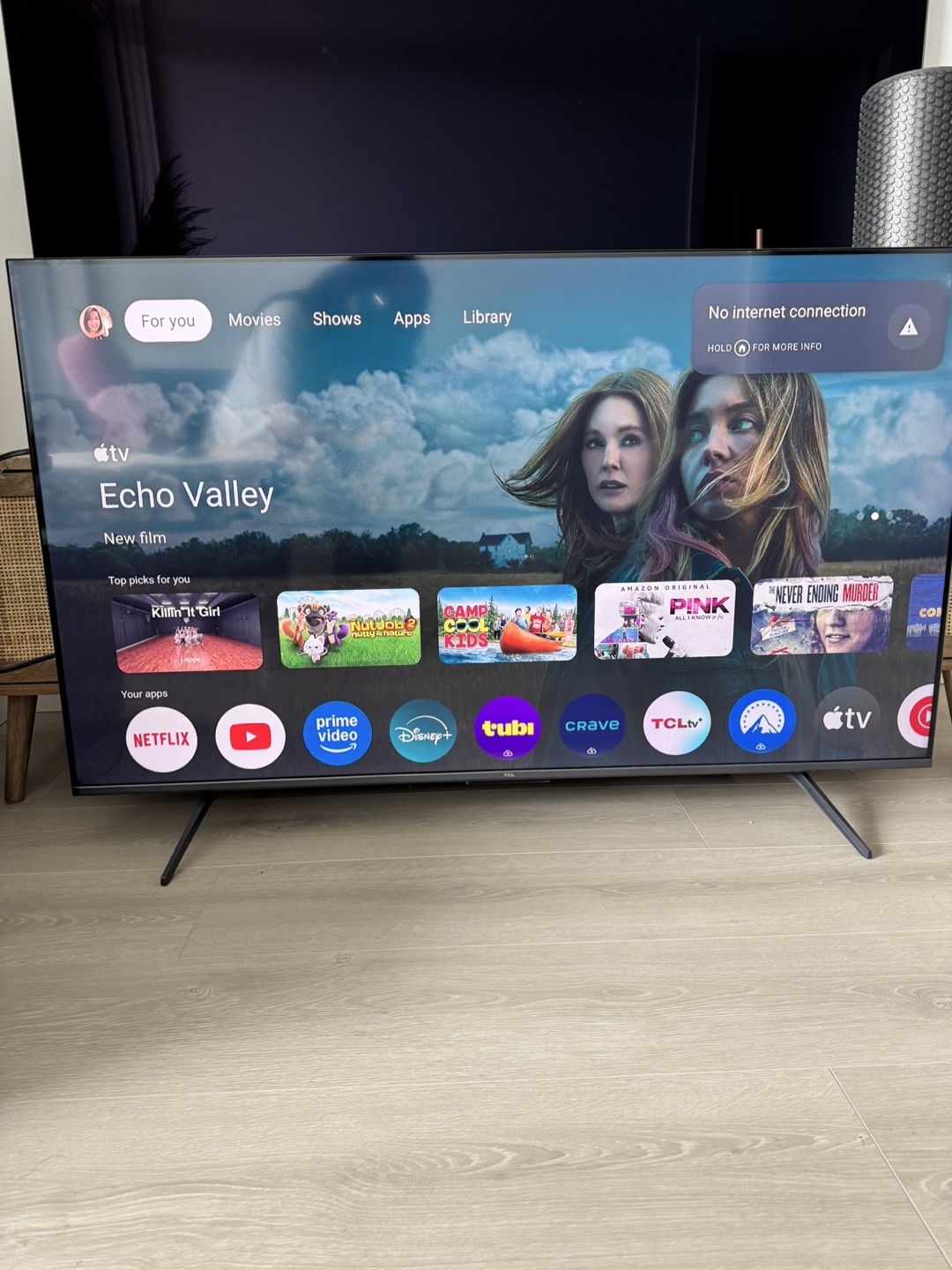 TCL 50 inches QLED Smart TV