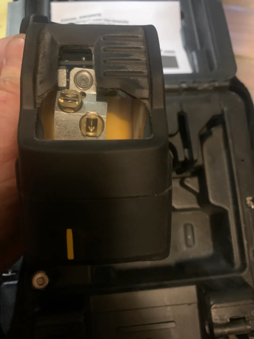 New DeWalt  Laser level/ laser chalk line dw088 image indicator(2)