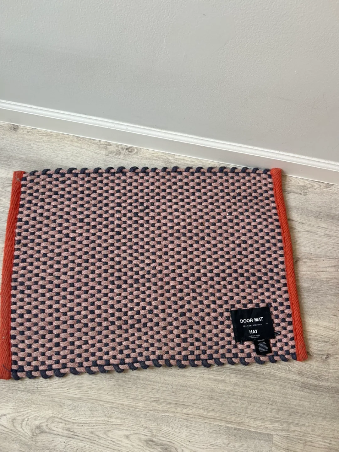 HAY Door Mat Pink/Blue image indicator(2)
