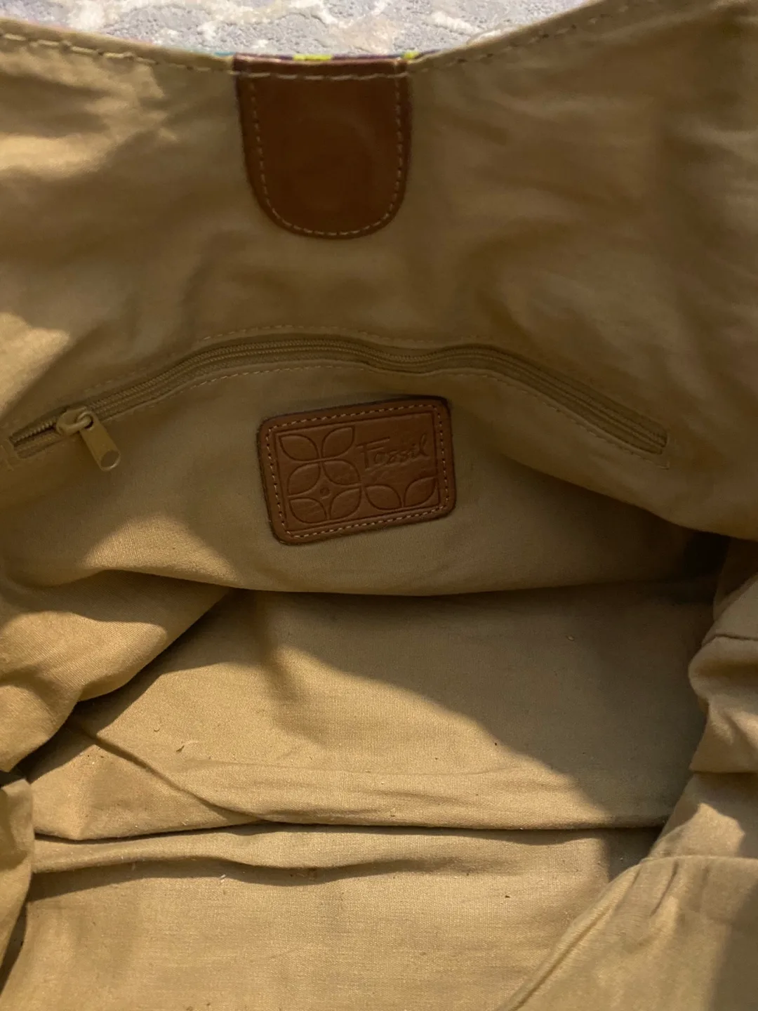 Fossil Multi-Patterned Handbag image indicator(4)