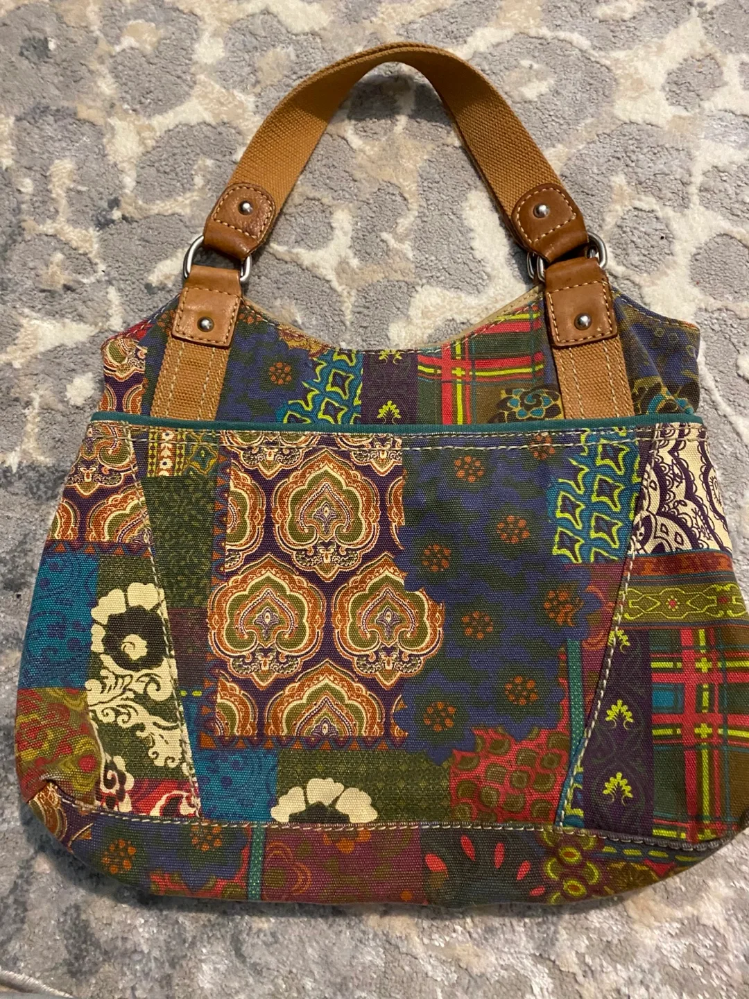 Fossil Multi-Patterned Handbag image indicator(2)