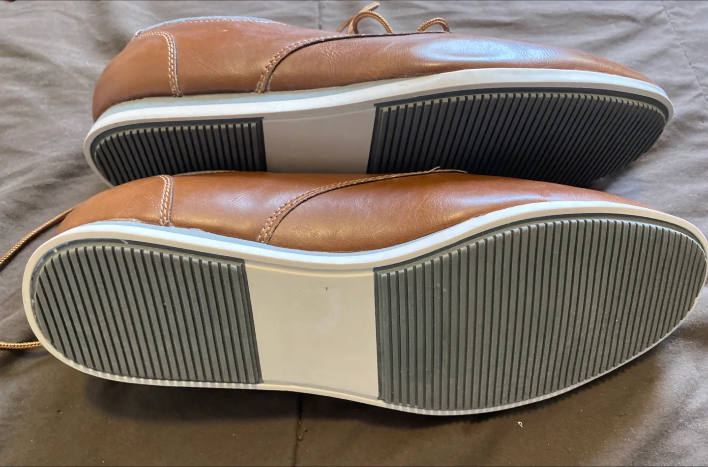 Public Opinion Brown Leather Shoes, Size 9 image indicator(3)