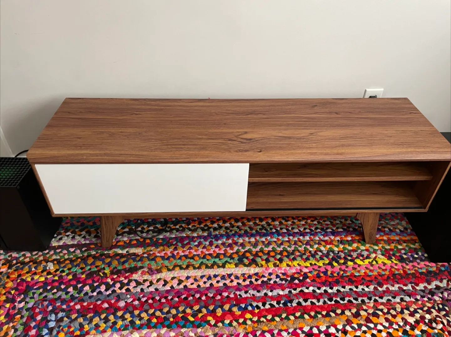 Designer Mid-Century Modern Style TV Stand image indicator(3)