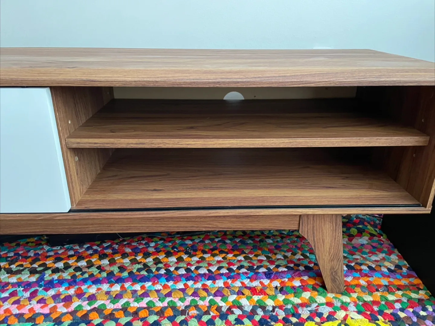 Designer Mid-Century Modern Style TV Stand image indicator(5)