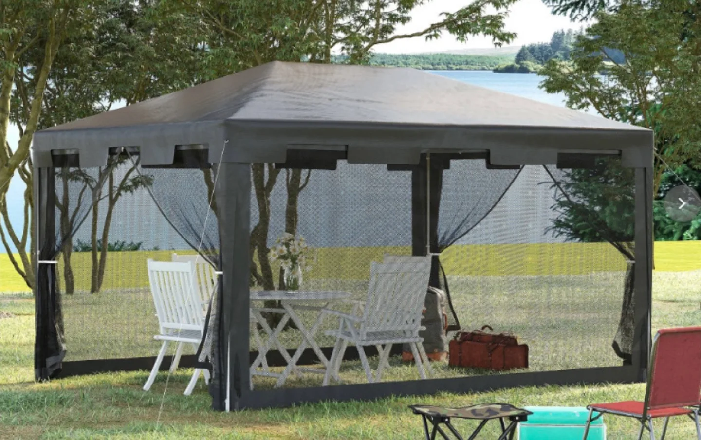 10ft X 13FT GAZEBO CANOPY TENT thumbnail