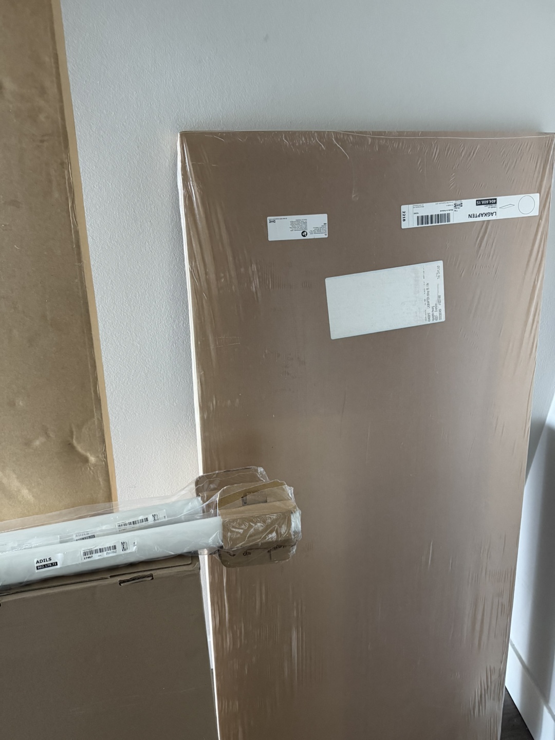 IKEA LAGKAPTEN / ALEX Desk, White, New