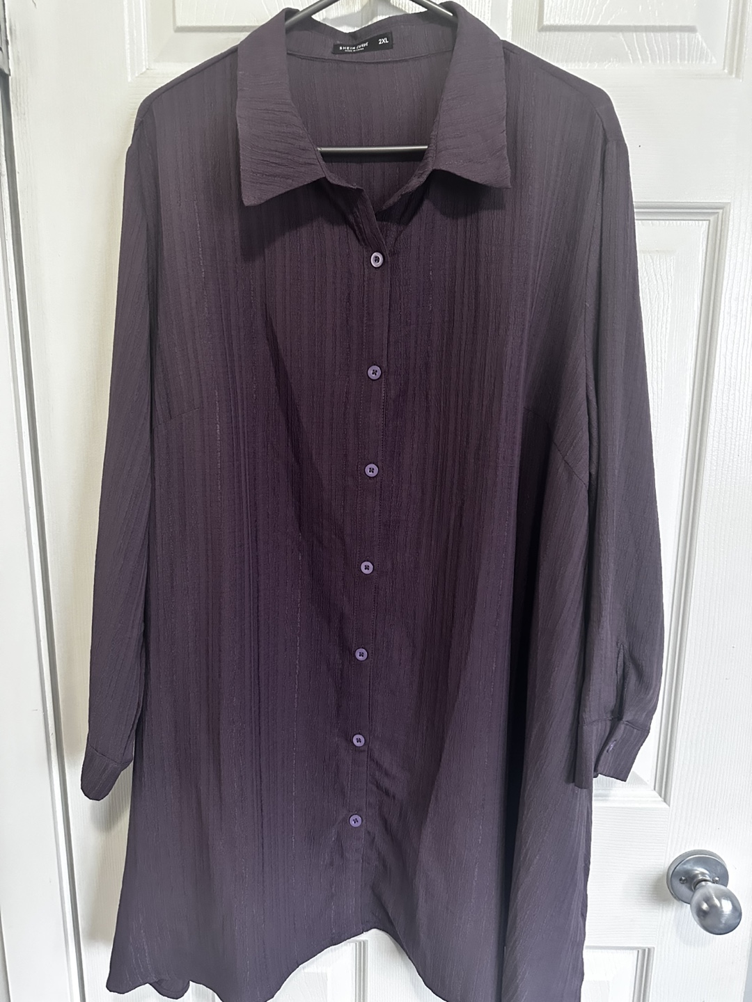 Shein Curve 2XL Purple Dress
