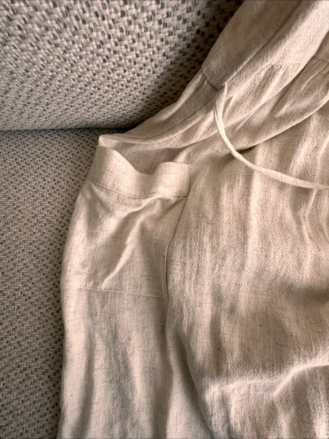 Monteau Los Angeles linen blend  Dress - Size L image indicator(6)