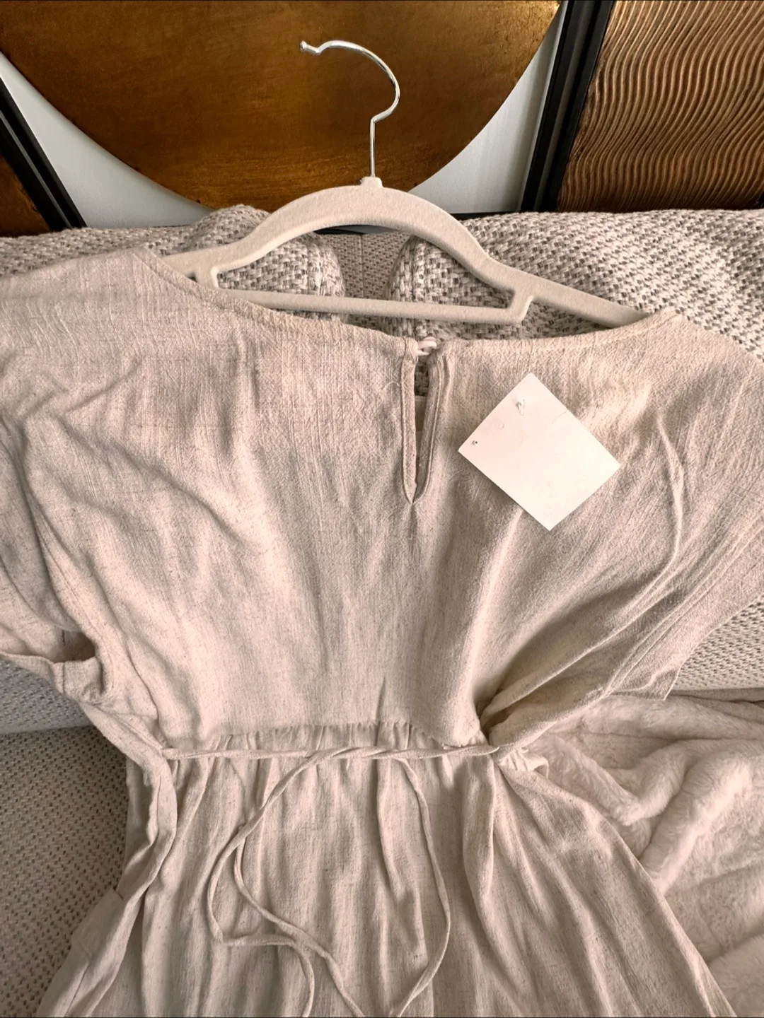 Monteau Los Angeles linen blend  Dress - Size L image indicator(9)