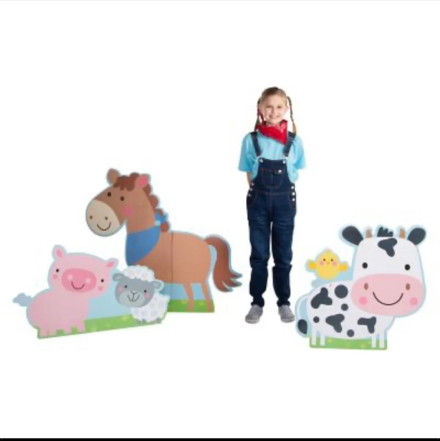 Farm Animal Cutouts for Party Decorations