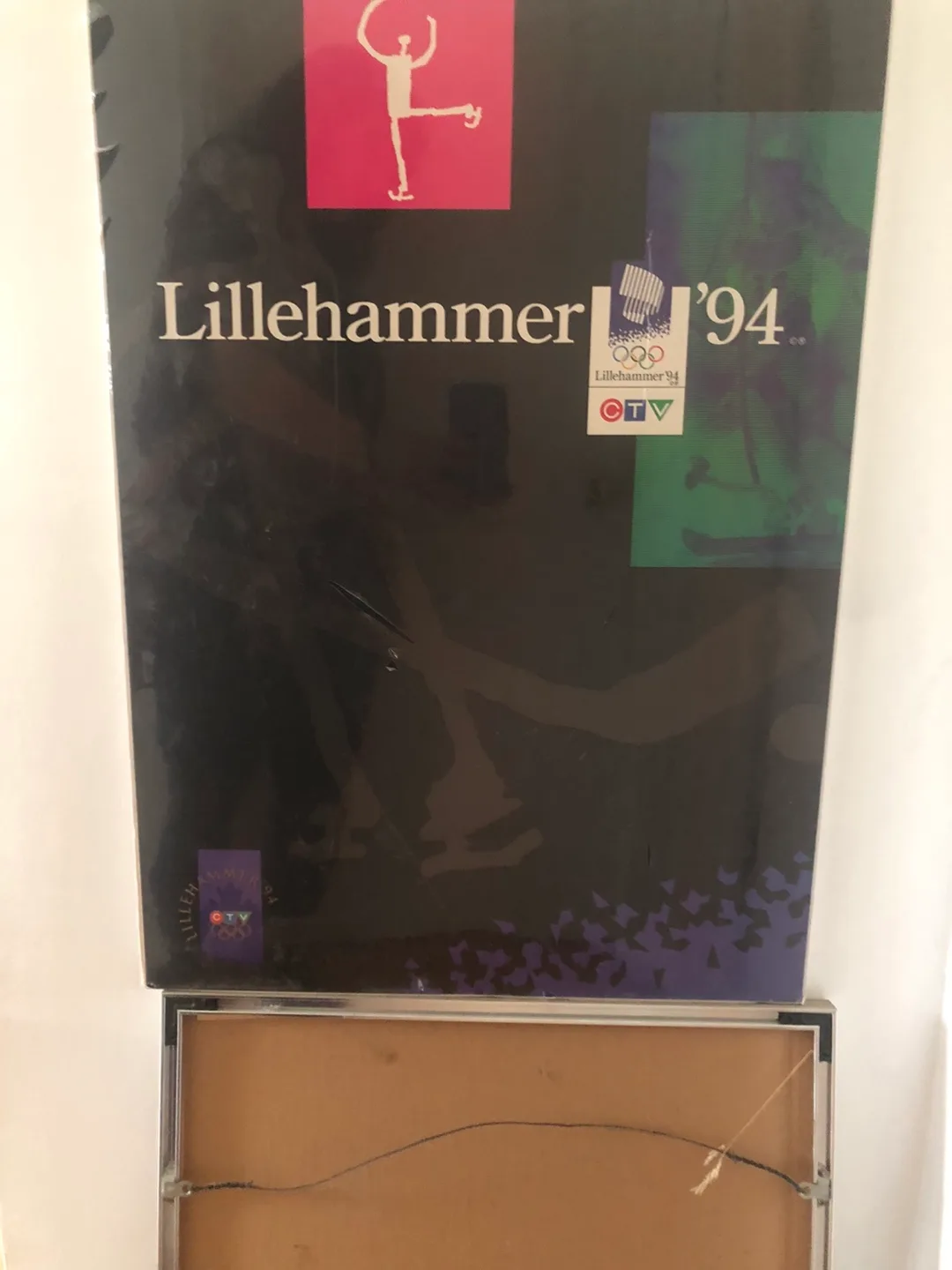Lillehammer '94 Olympics CTV Framed Poster thumbnail