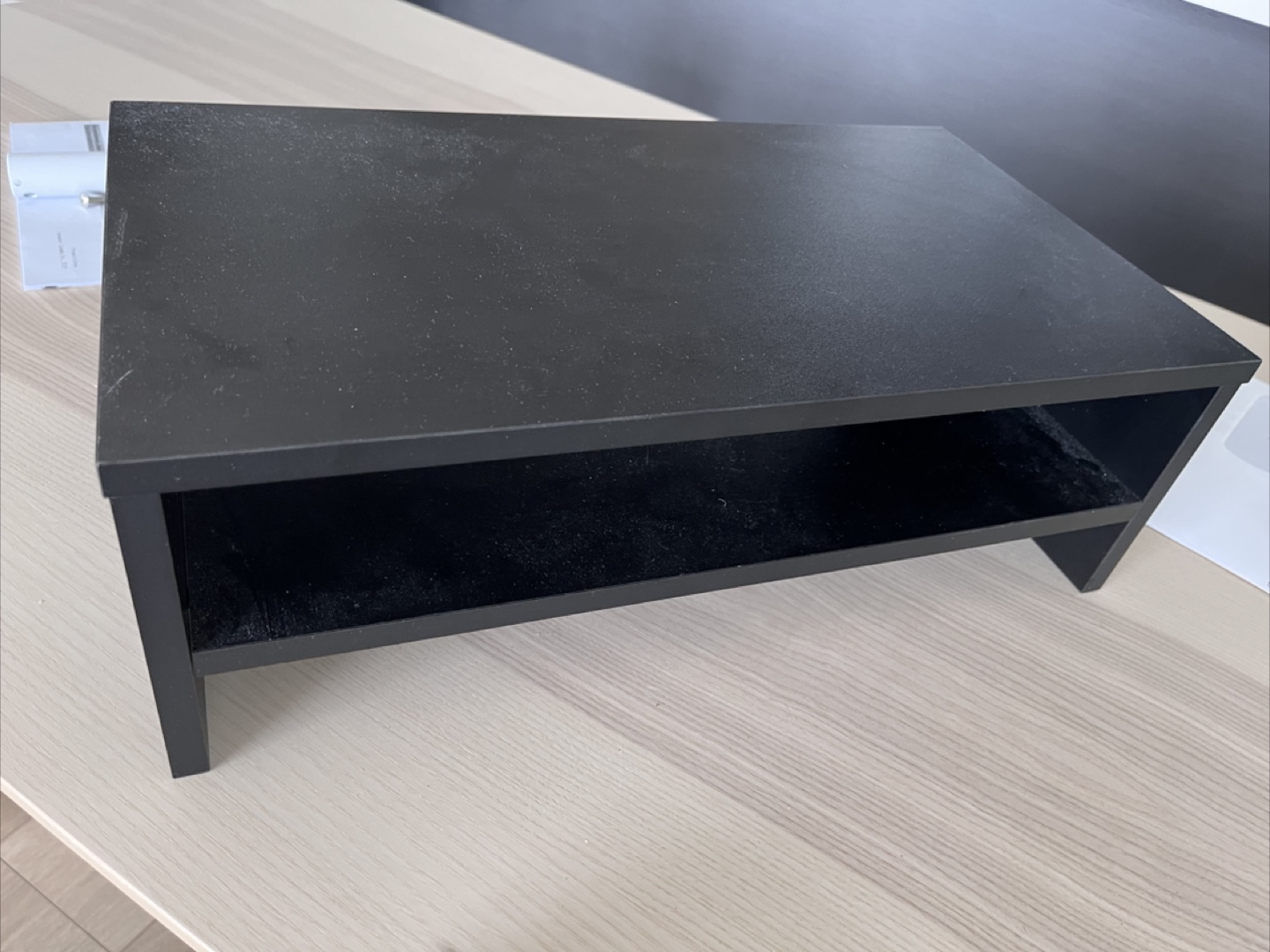 Black Monitor Stand