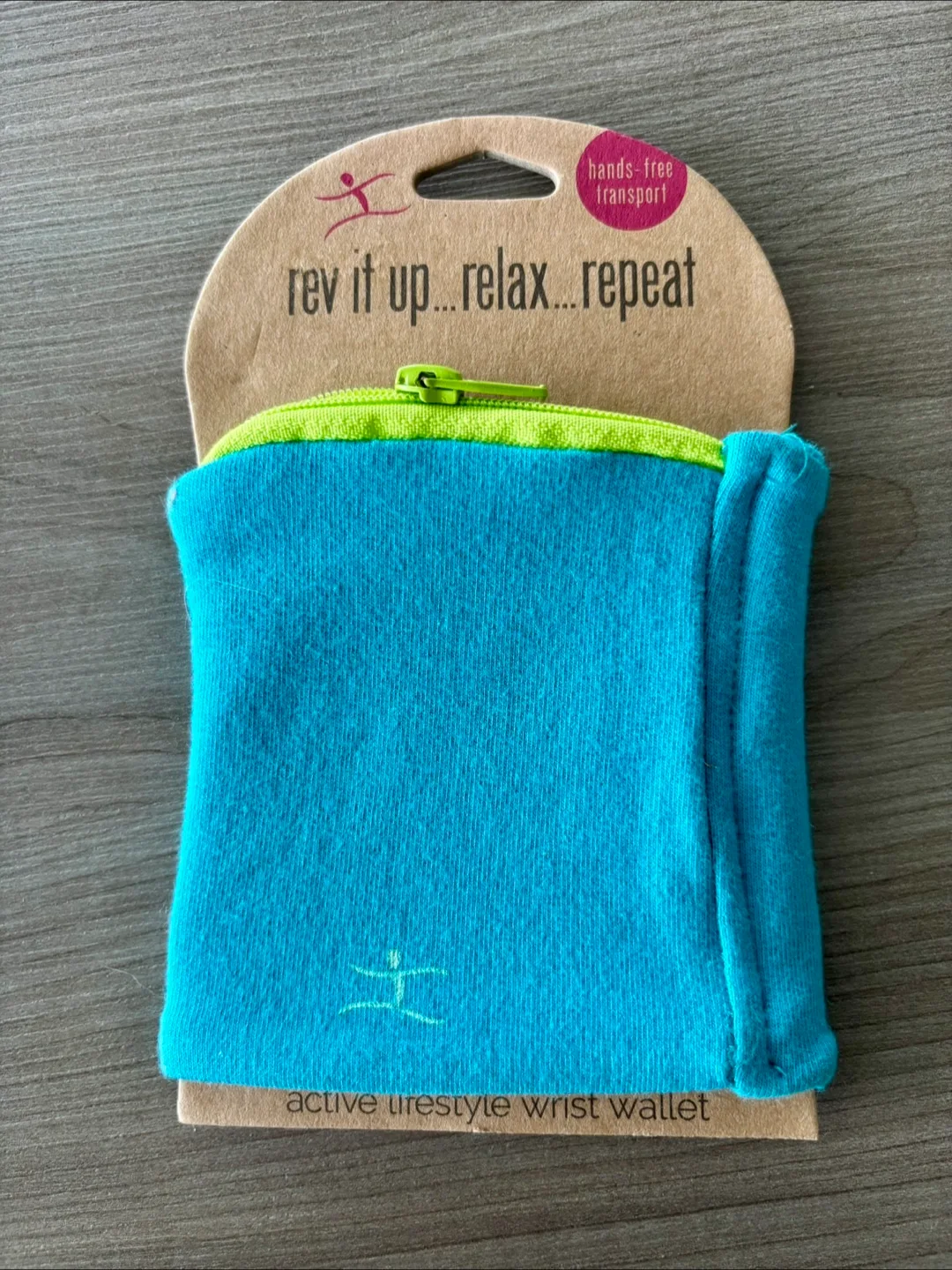 FITWRIST Active Lifestyle Wrist Wallet - Teal thumbnail