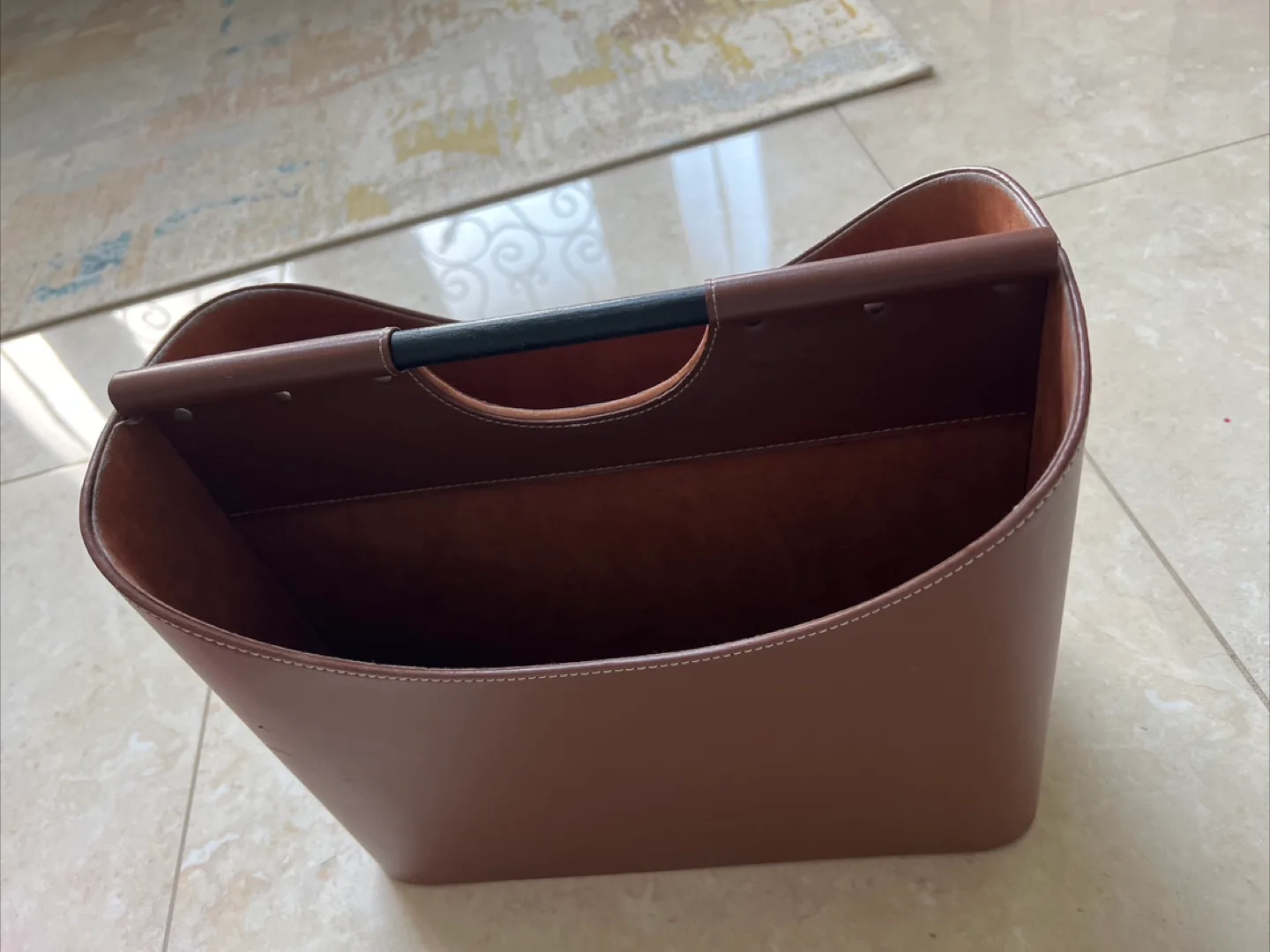 Magazine Rack - Red or Brown thumbnail