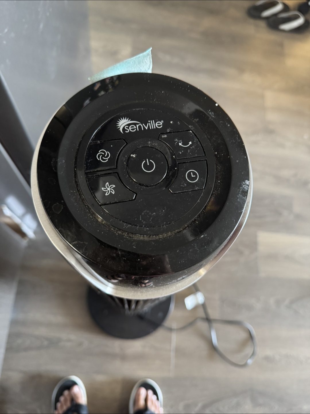 Senville Tower Fan - Black - photo 2