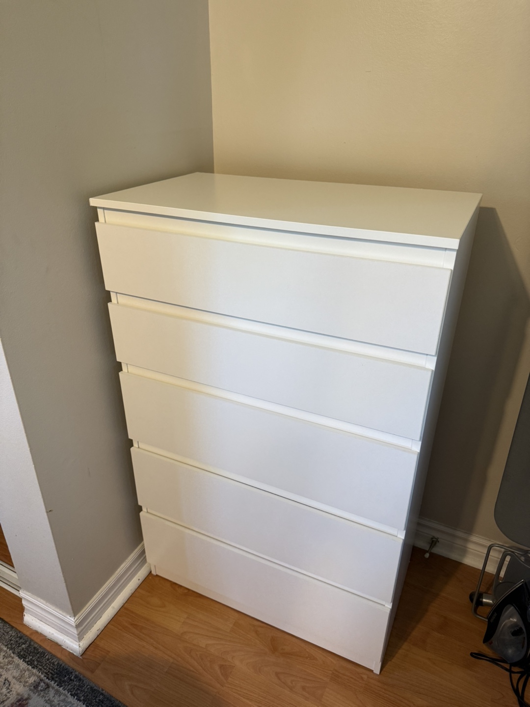 IKEA Kullen 5-Drawer Chest - White