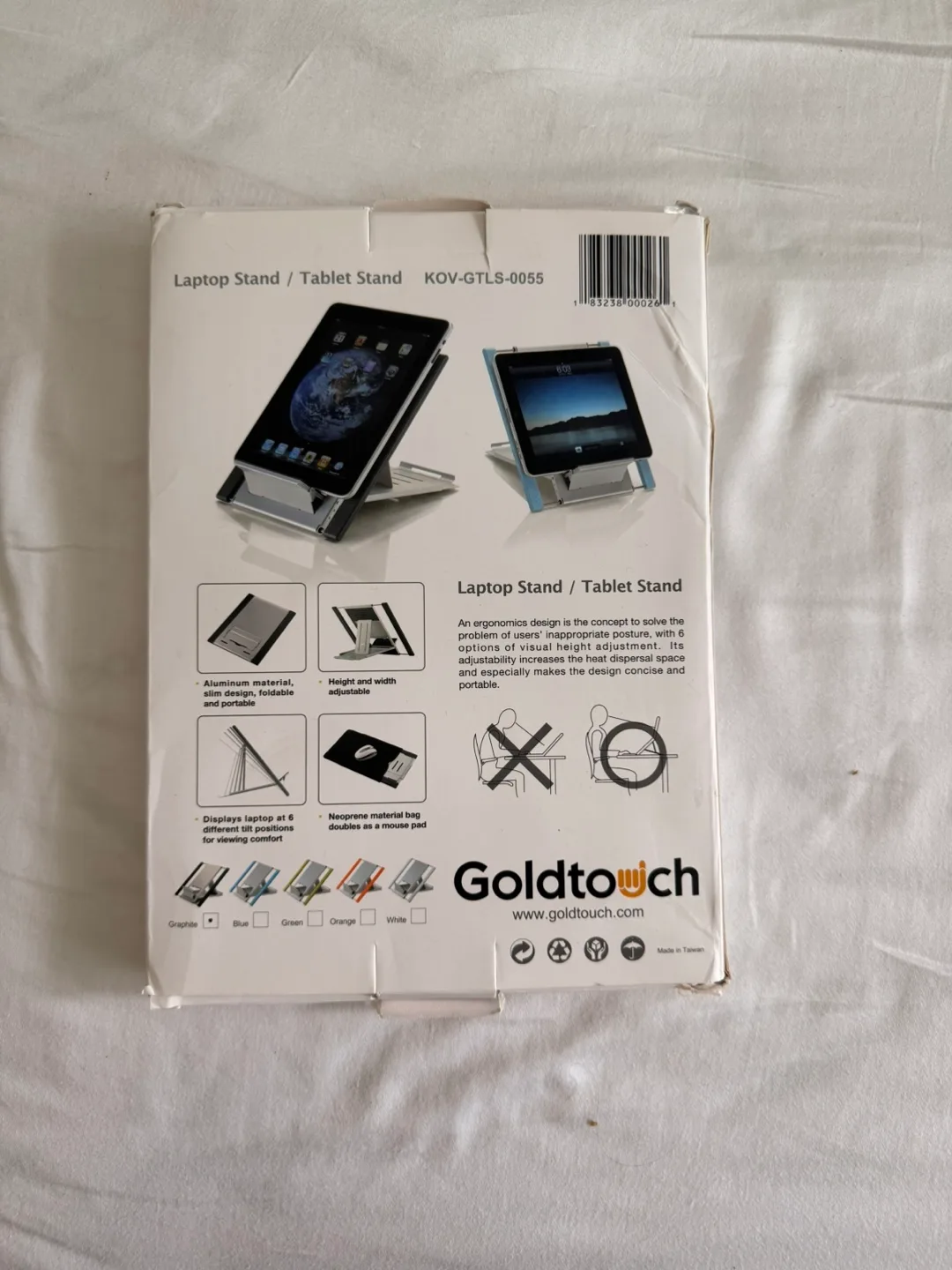 Goldtouch Laptop Stand image indicator(2)