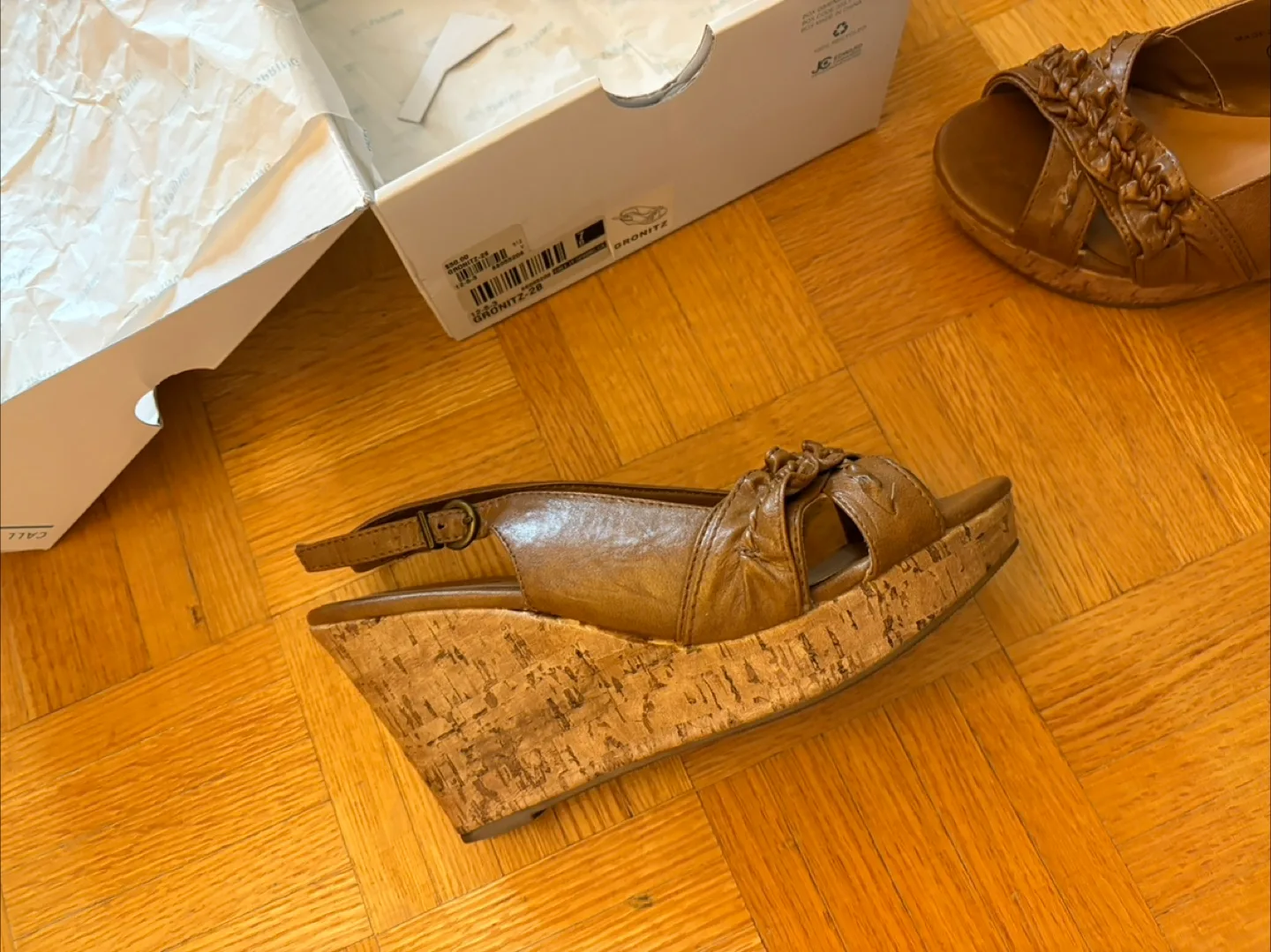 Call It Spring Brown Heels - Size 7 image indicator(5)