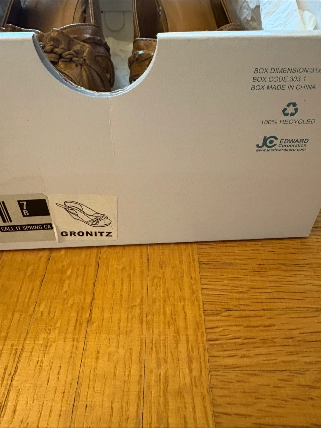 Call It Spring Brown Heels - Size 7 image indicator(2)