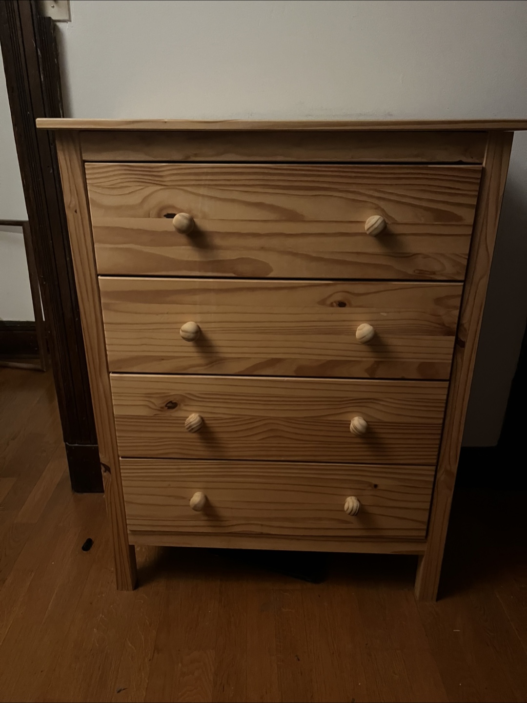 Wooden 4-Drawer Dresser - photo 2