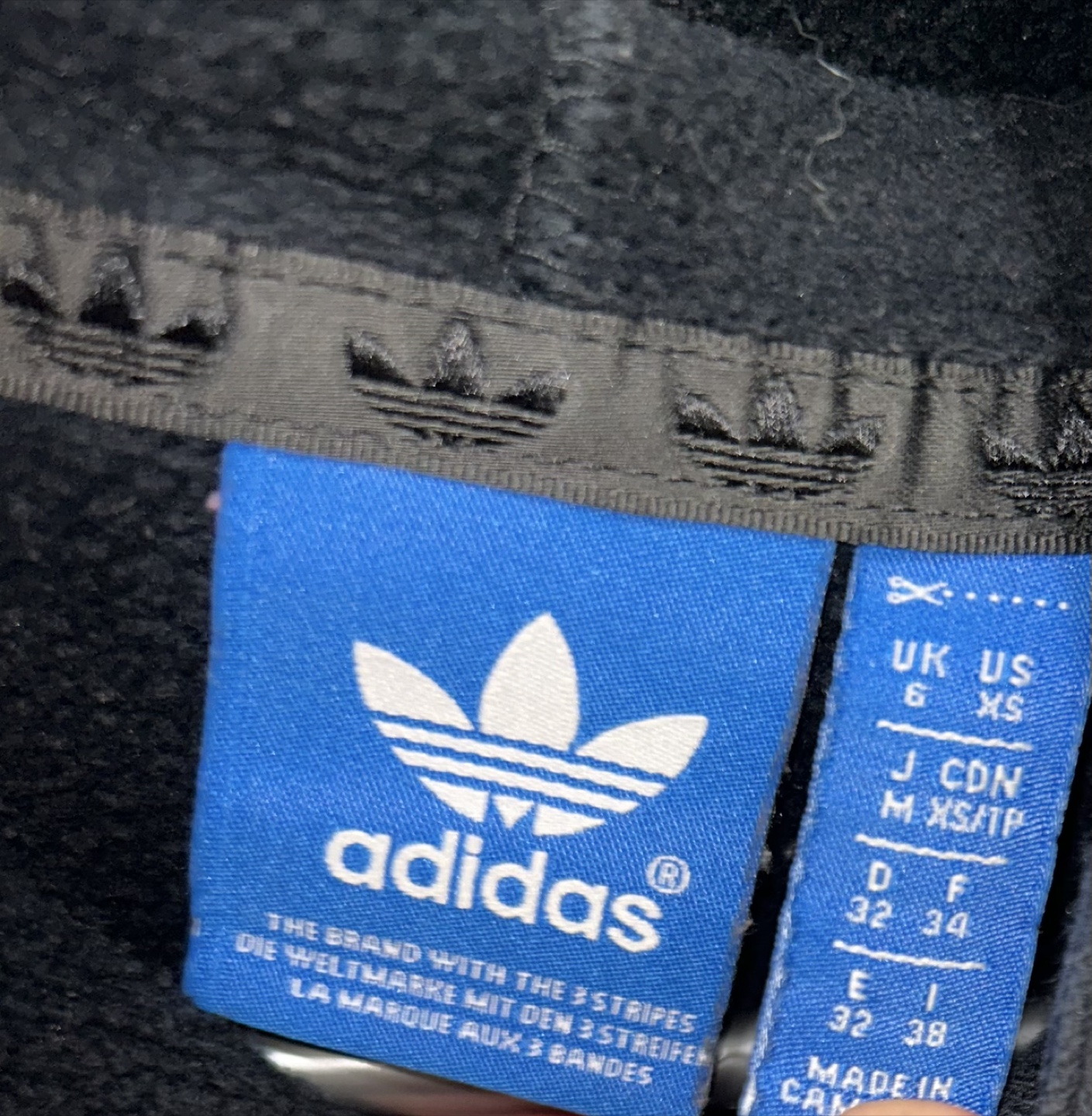 Adidas Black Hoodie - Size XS - photo 2