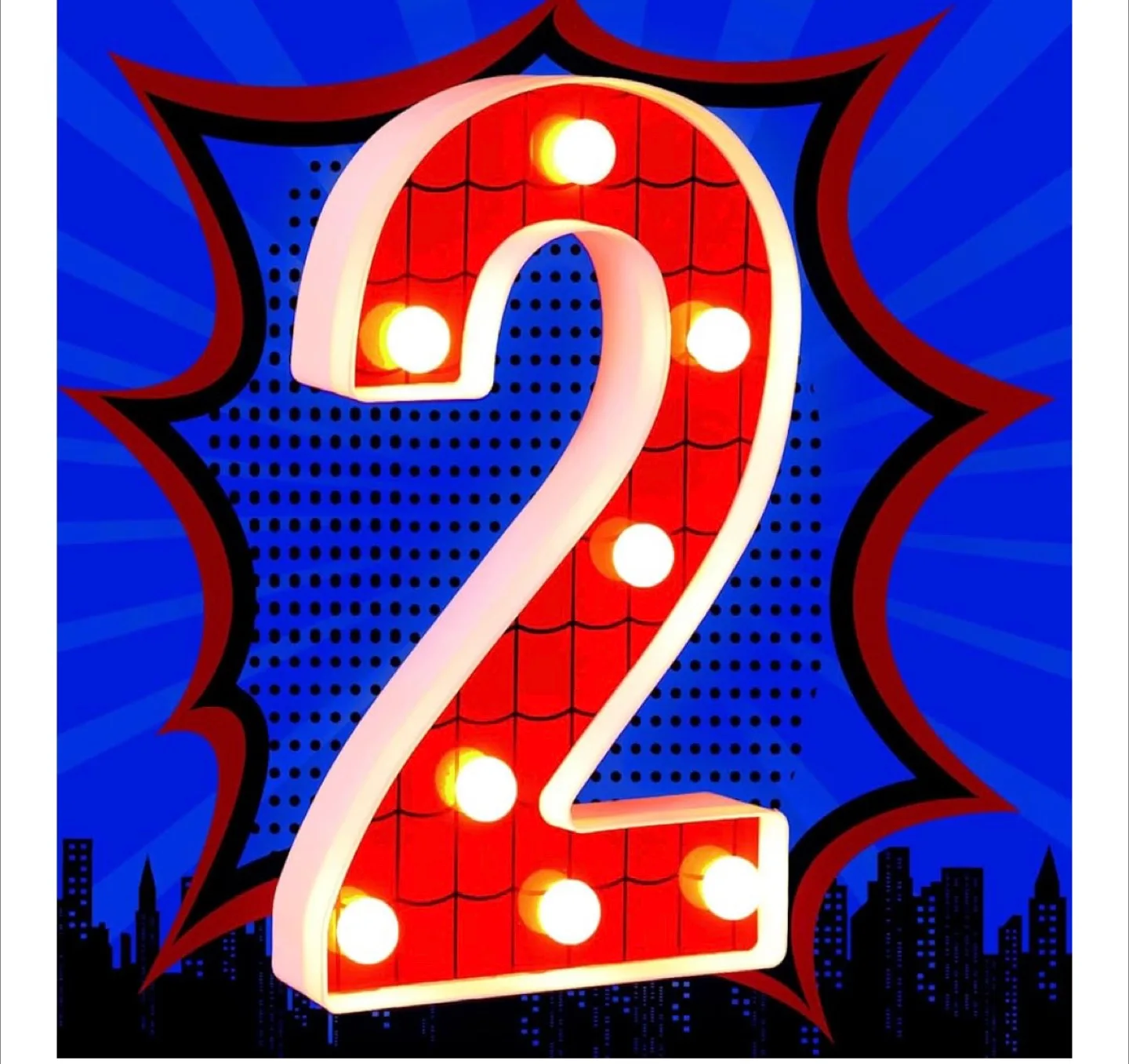 Spiderman LED #2 sign image indicator(4)