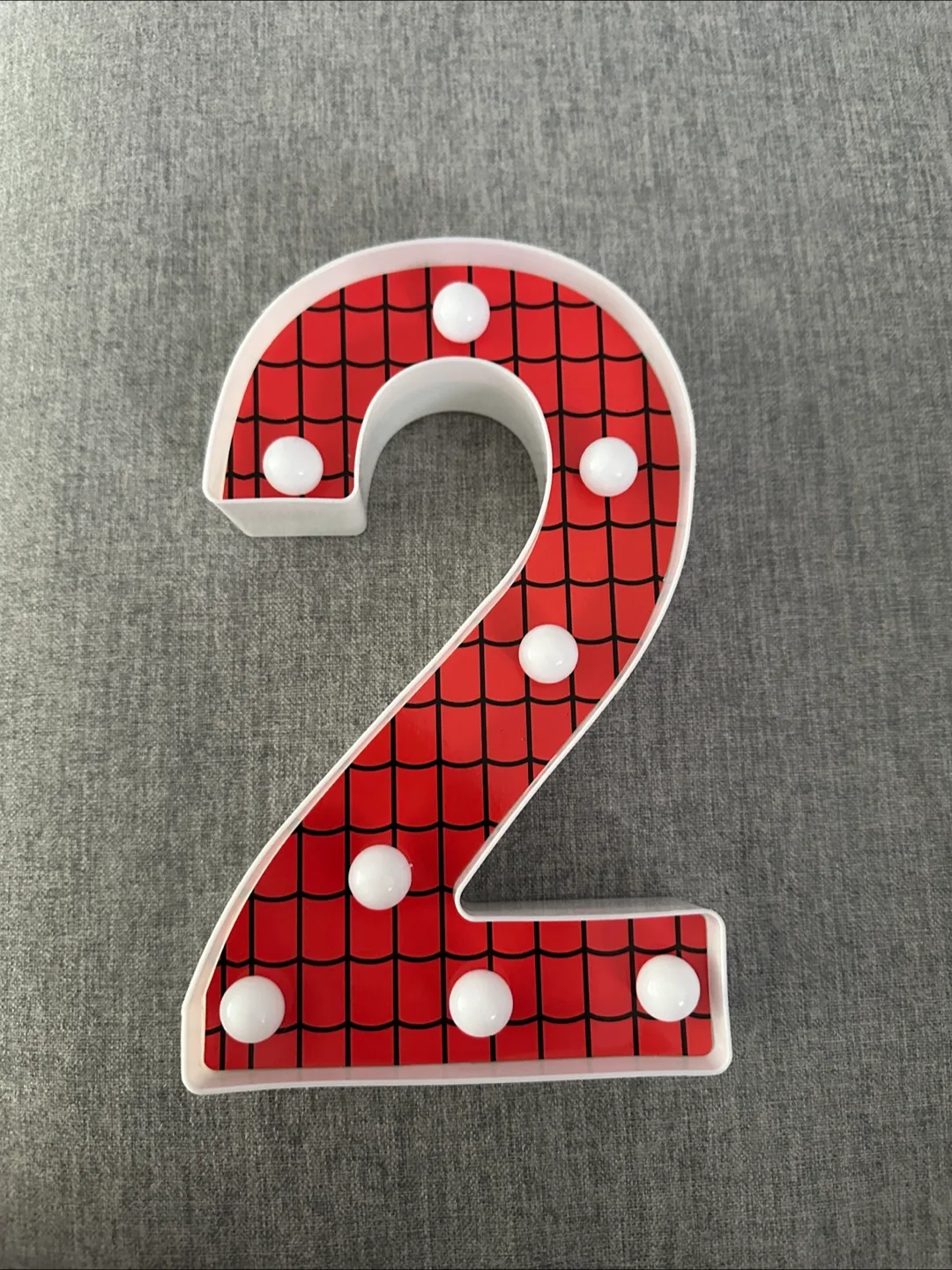 Spiderman LED #2 sign image indicator(7)