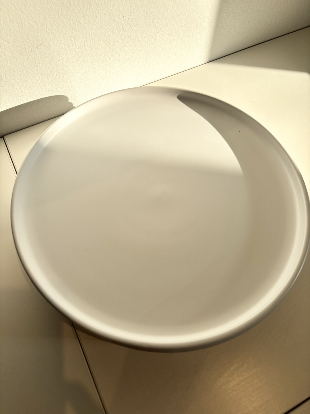 White Stoneware Plates - Set of 4 - photo 2