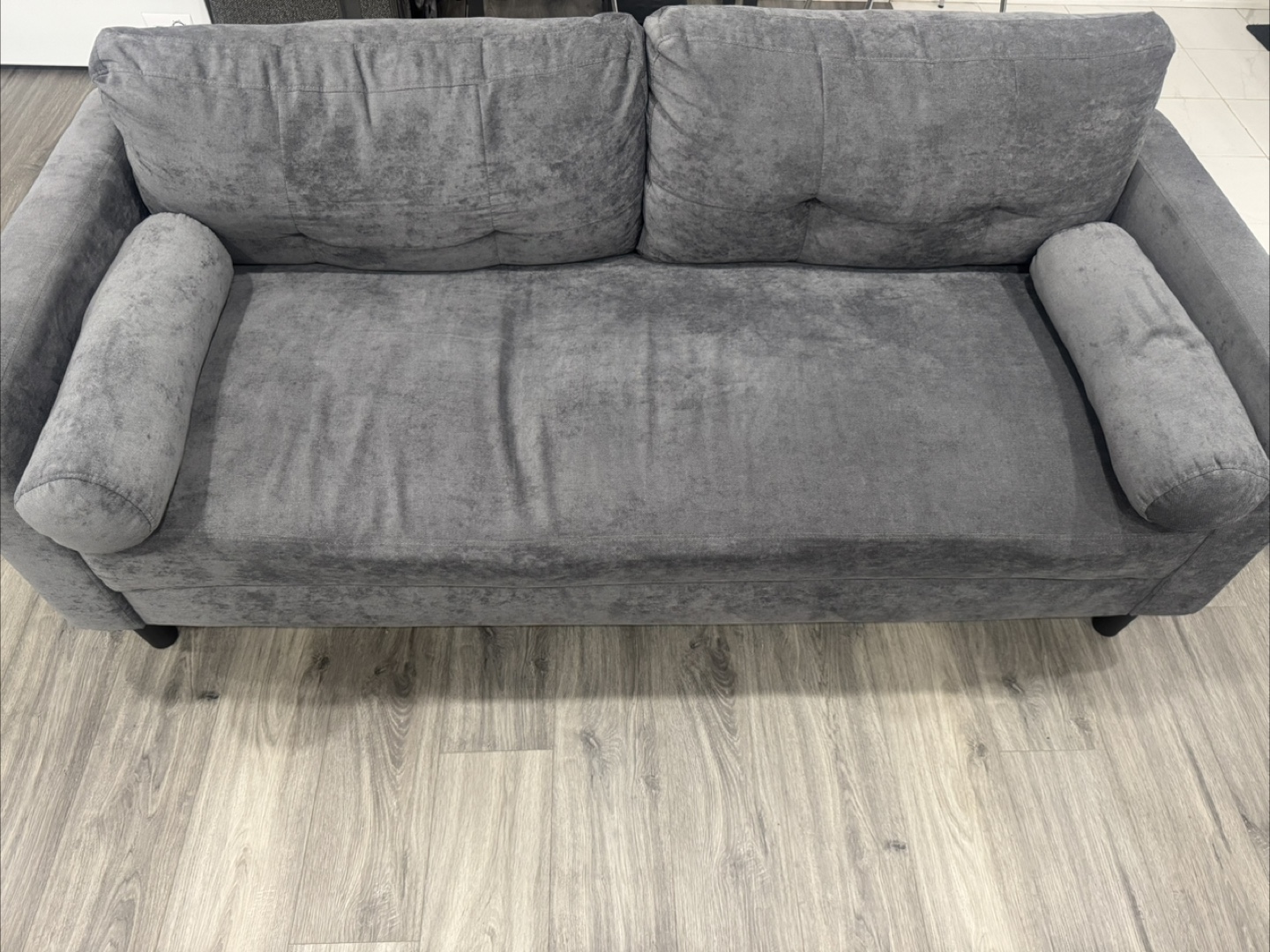 Grey Sofa and Armchair Set
