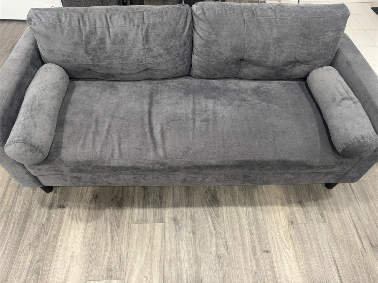 Grey Sofa and Armchair Set thumbnail