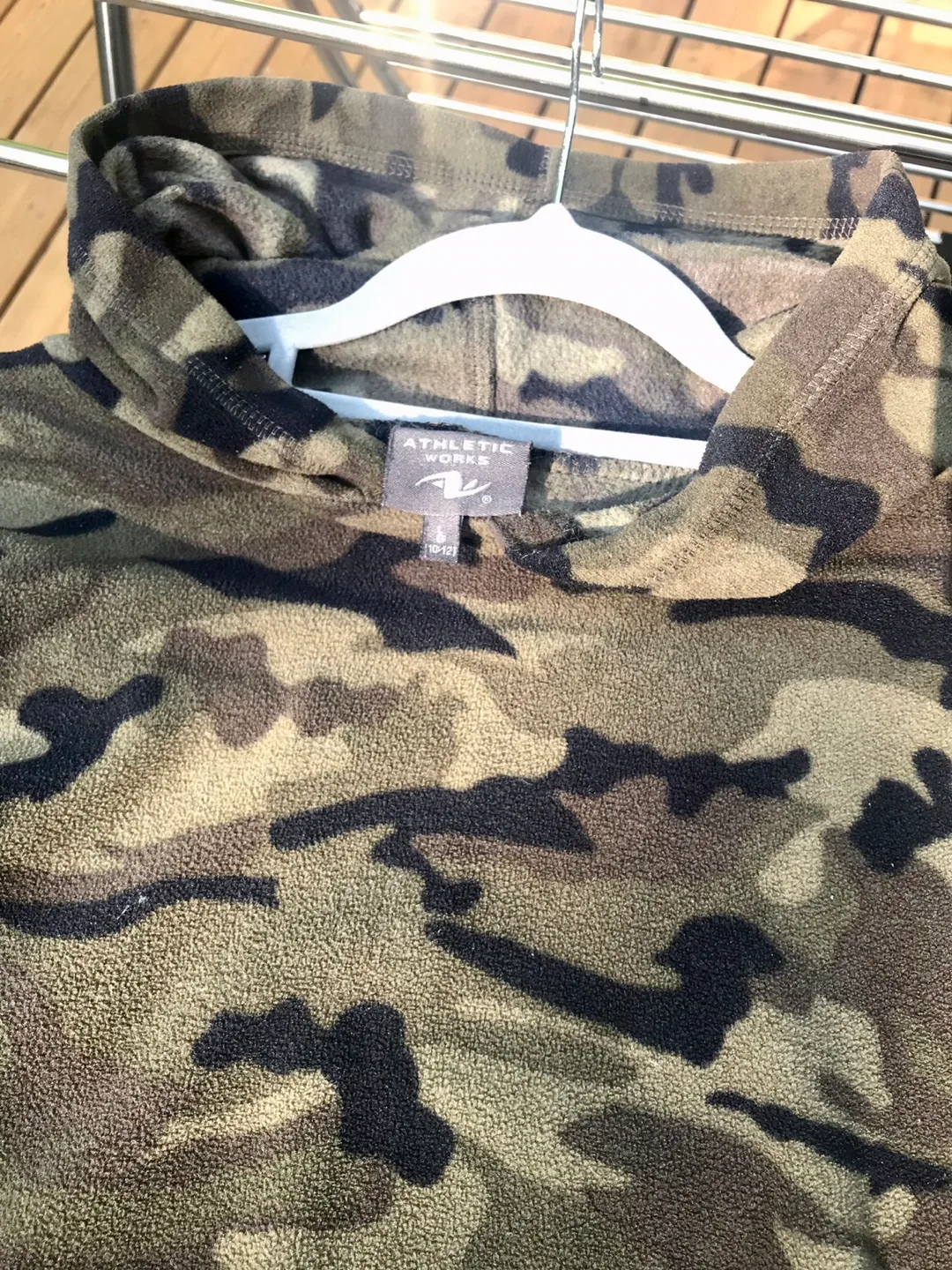 Athletic Works Camo Hoodie - Size 10/12 image indicator(2)