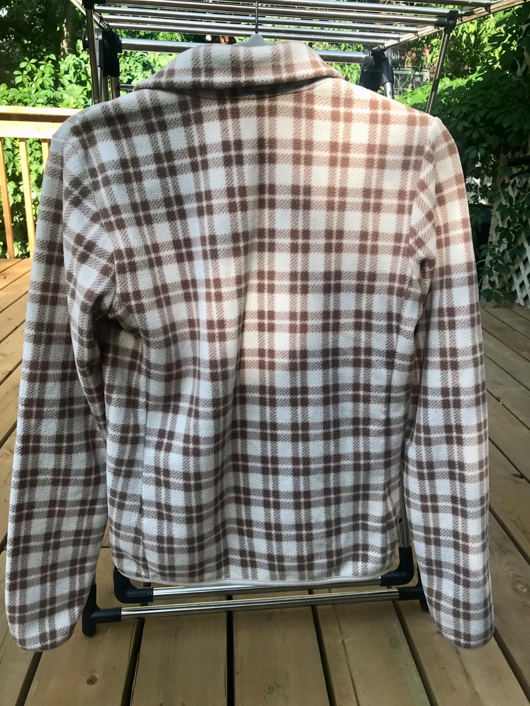 Uniqlo Fleece Plaid Jacket - Size S image indicator(4)
