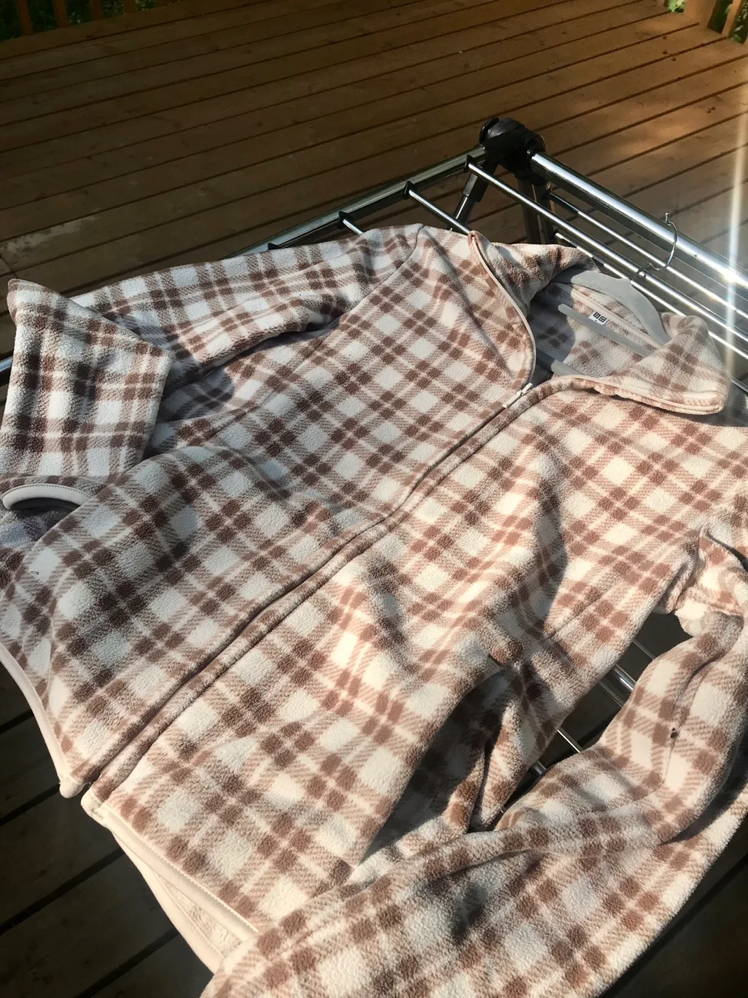 Uniqlo Fleece Plaid Jacket - Size S image indicator(6)