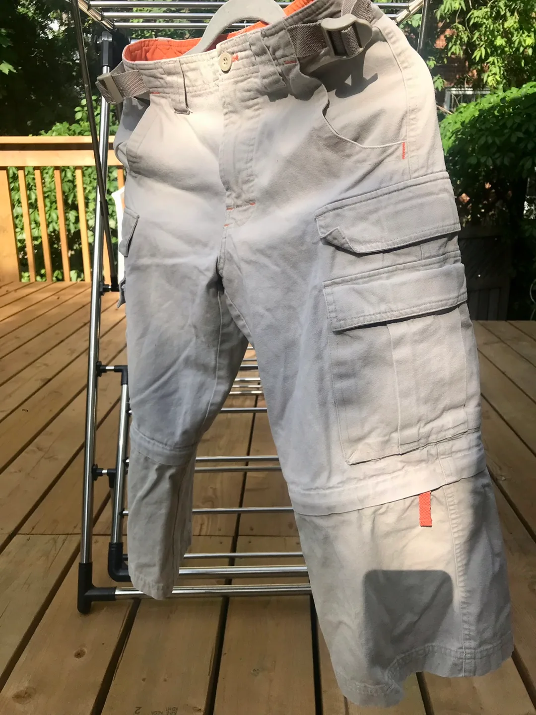 Bugle Boy Convertible Cargo Pants Size 10 thumbnail