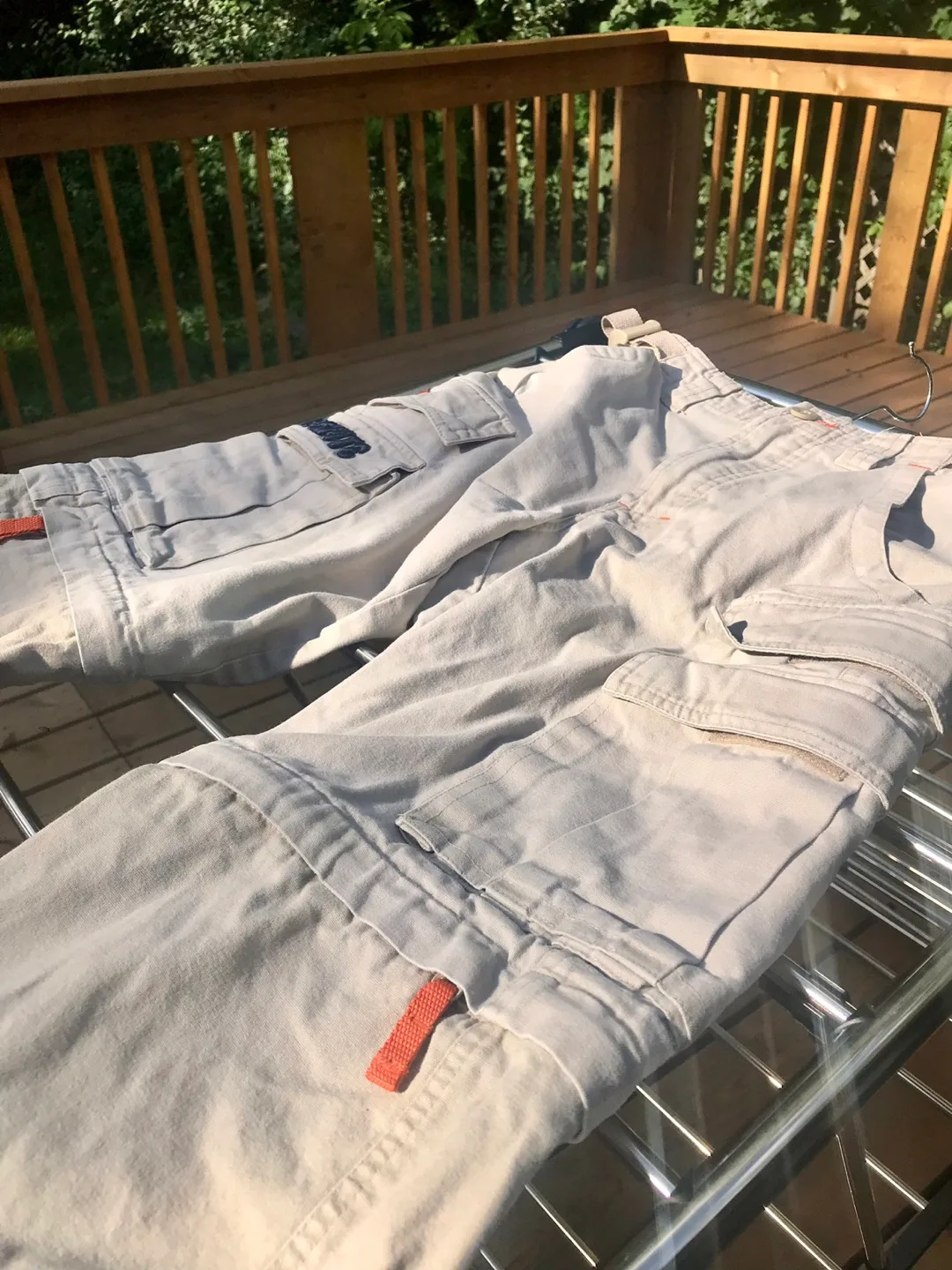 Bugle Boy Convertible Cargo Pants Size 10 image indicator(6)