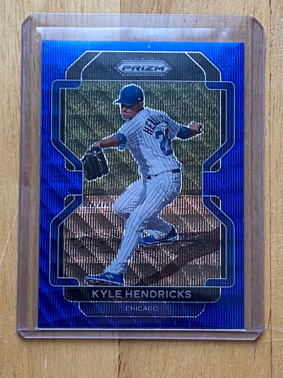 Kyle Hendricks Chicago Prizm Baseball Card thumbnail